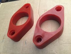 Проставки для увеличения клиренса задние VW Passat B5 