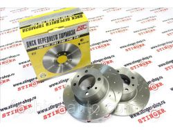 Диски тормозные АТС с канавками и насечками для ВАЗ 2101-07