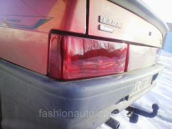 Накладки на фонари ВАЗ 2108-14 красные