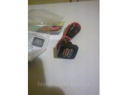 USB зарядное устройство 2 port для а-м Приора Гранта, Калина-2